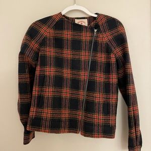 Brooks Brothers 100% Wool Plaid Blazer Jacket | Size 0